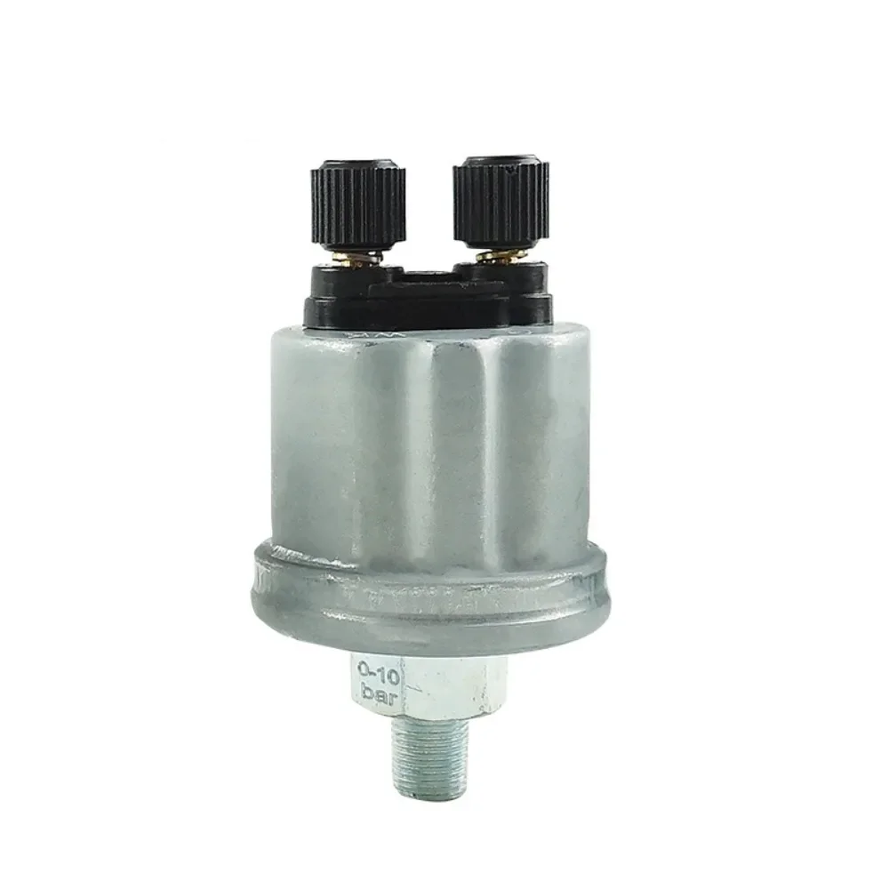 Imported 1/8NPT VDO Oil Pressure Sensor 0 to 10 Bars Diesel generator part plug Alarm pressure sensor 1/4NPT high quality