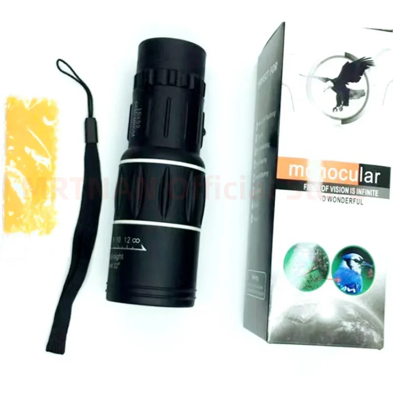 Telescopio monocular HD de largo alcance para acampada y caza - imagen 2