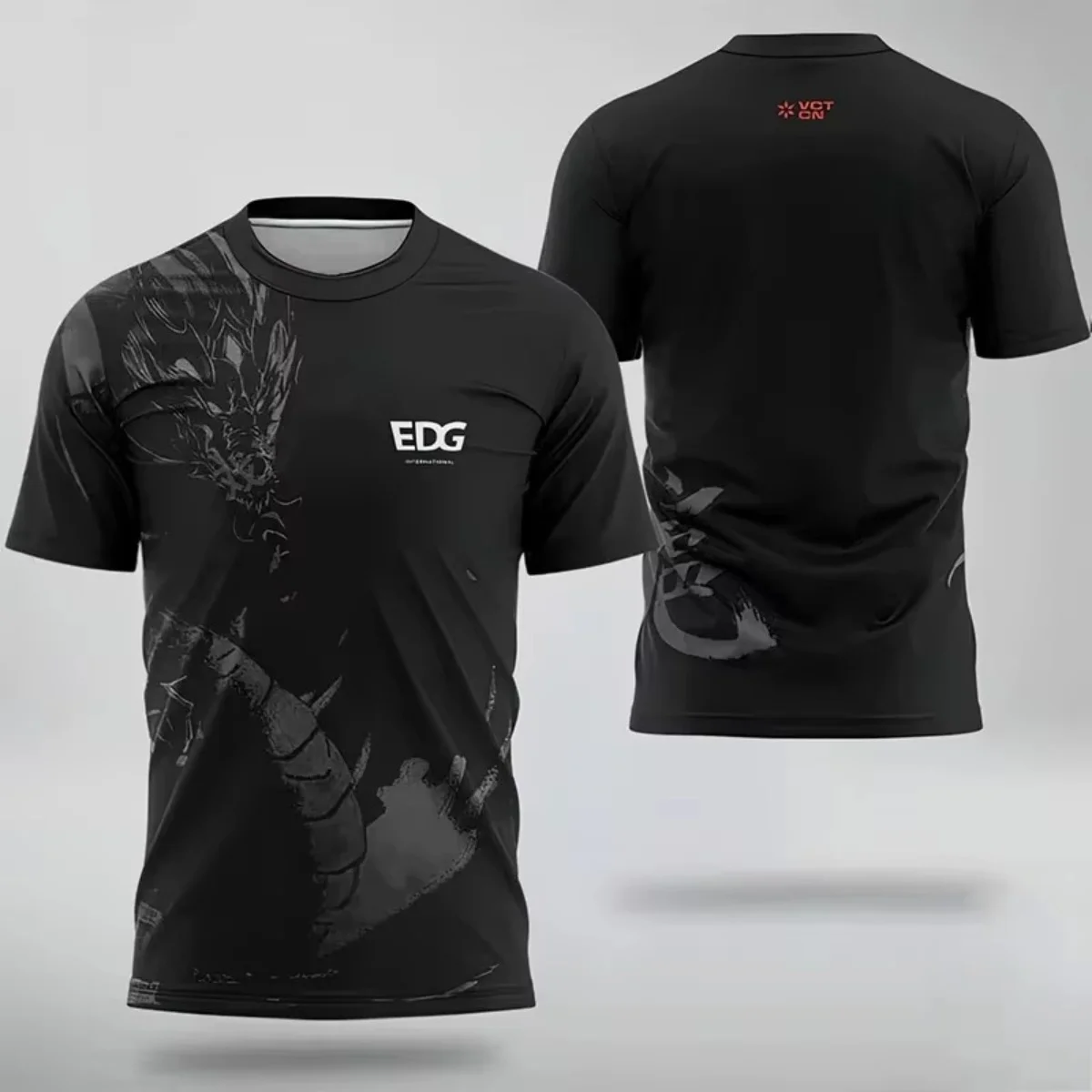 Valorant E-sports Competition EDG Club Uniform VCT Training Jersey Sports Short-sleeved T-shirt