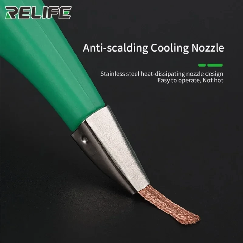 RELIFE RL-1520 2020 2520 3020 3520 Powerful Wick Soldering Wire Is Suitable for Repairing PCB Welding Soldering Remover Tool