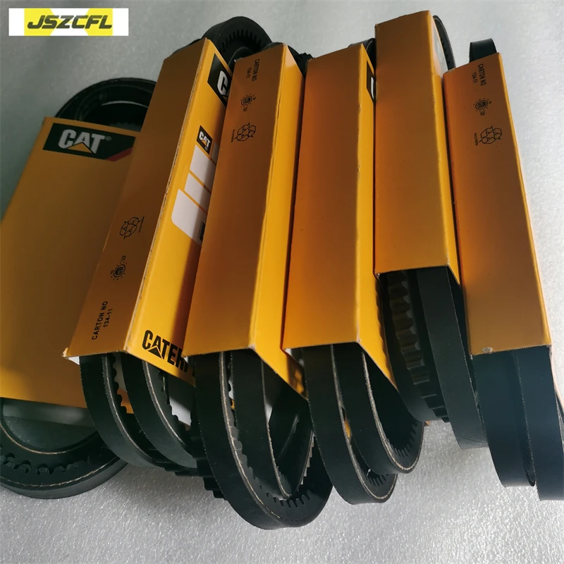 1 unidad nueva 9L-6643 para motor CAT excavadora generador diésel conjunto correa de ventilador