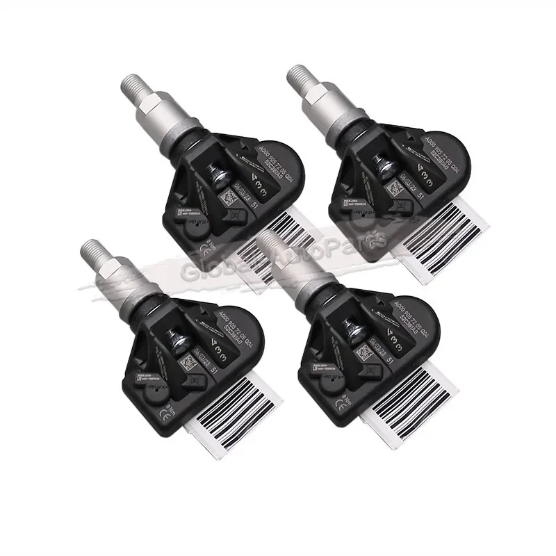 4PCS A0009057205 Tire Pressure Monitoring System Sensor TPMS Car 433MHZ For Mercedes Benz A220 AMG GT53 Sprinter 1500 2500 3500