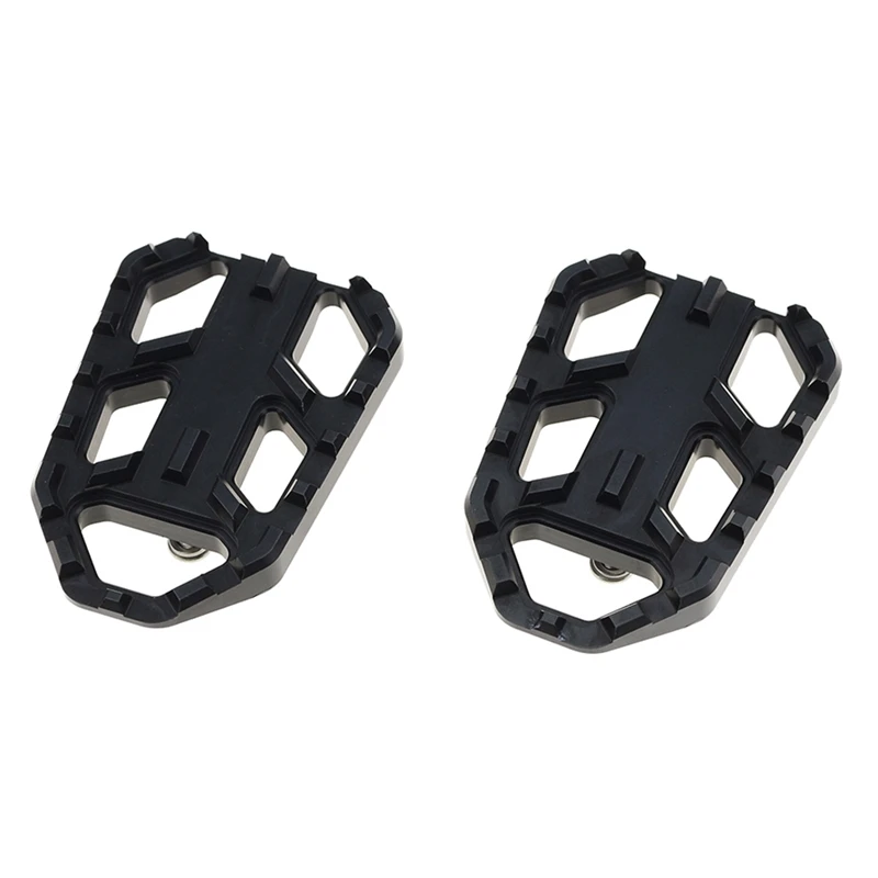 Motorcycle Front Footpegs Foot Pedal for SUZUKI DL1000 V-STROM 650XT 650 V-STROM 1000 1000XT 2006-2020(Black)