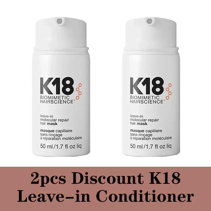 

50ML Original K18 Leave-In Conditioner Original Leave-In Conditioner Repair Dry Hair 4 Minutes To Reverse Hair Damage Moisturize