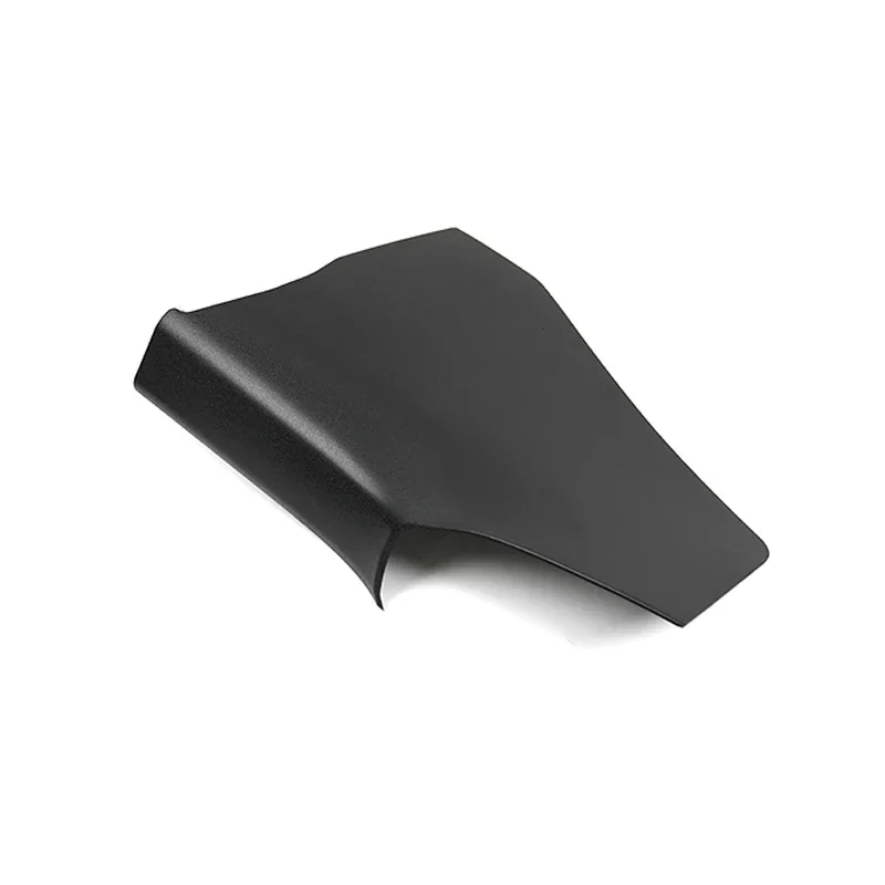 Suede Rear Interior Door Sill Protective Panel with Leather Patterns for Tesla Refreshed Model 3