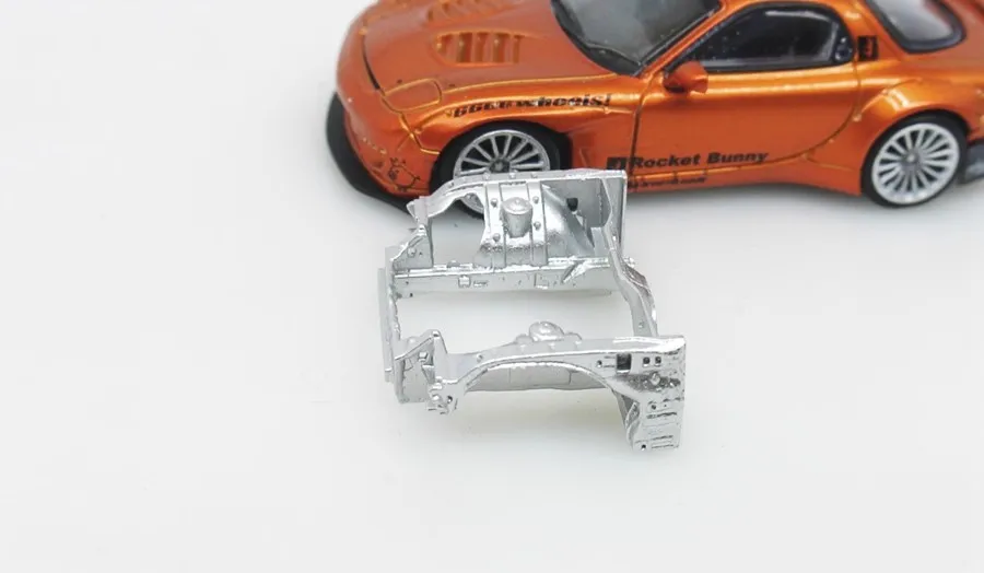 

1/64 модельная рамка Rx7, внутренняя структура кузова автомобиля, модификация кузова гаража, декор сцены