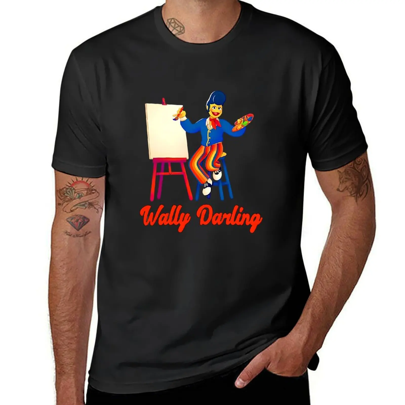 

Wally Darling T-Shirt new edition plus size tops mens t shirts casual stylish