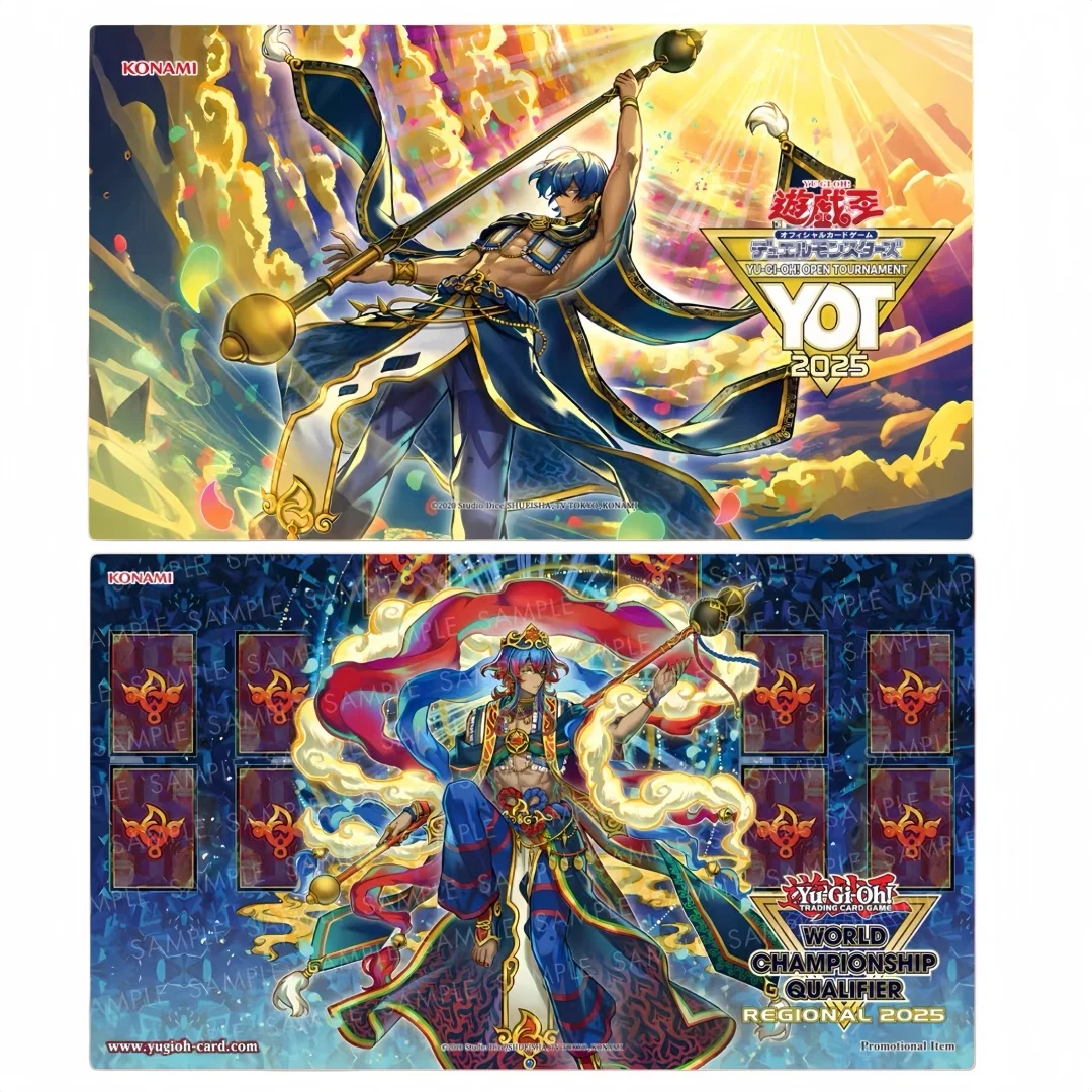 Yu-Gi-Oh! Radiant Typhoon Swen Trading Card Playmat 600x350mm Radiant Typhoon Vision 2mmNoSeamEdge Single Rubber Card Mat Toy