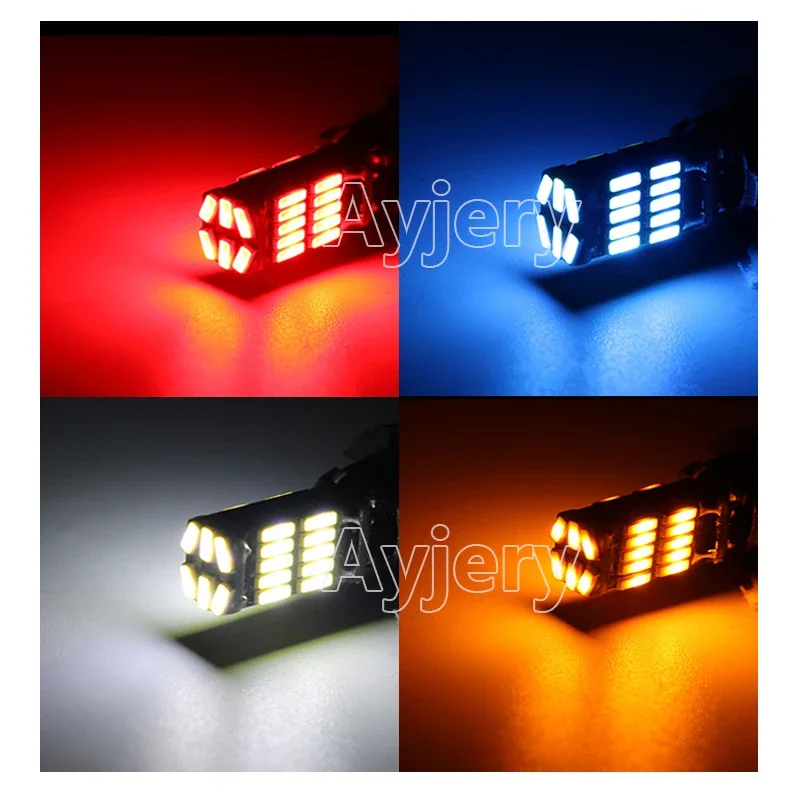 AYJERY-Éclairage intérieur de voiture, T10 Led Canbus, 26smd, W5w, 200, 194, 501, No Brave, T10, 26 Smd TingLights, Ampoule, Lampe, 4014 pièces