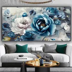 Fullcang colorato peonia pittura diamante grandi fiori fai da te pieno strass ricamo mosaico immagine gioielli kit punto croce