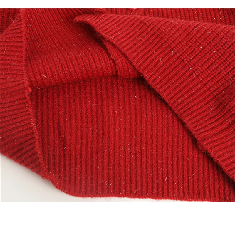 Lente Herfst Kinderen Peter Pan Kraag Rode Trui voor Tweens Meisje Korte Stijl Gebreid Vest Kinderen Casual Knop Truien 4-14Y