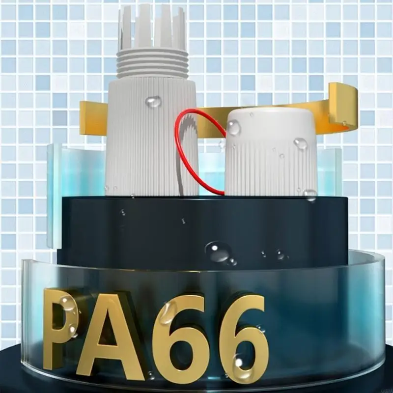 Q6PA RJ45 방수 커넥터 슈퍼 강한 인장 PA66 이더넷 케이블 커넥터