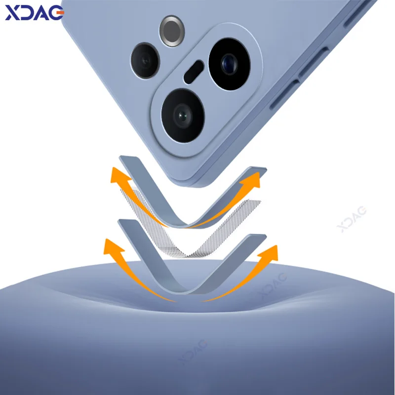 Custodie per telefoni Candy di lusso per VIVO X200 FE 5G V2503 Cover per armature in silicone morbido Square Liquid Fashion Camera Protection Coque