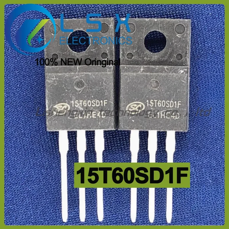 10pcs SGT15T60SD1F 15T60SD1F TO-220F 15A 600V New and Original