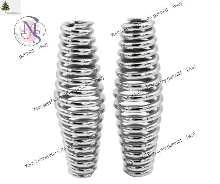 Bicycle and Motorcycle Modification Spring Shock Absorber Fork Saddle, Vintage Fuel Bike, Beach Bike Accessories