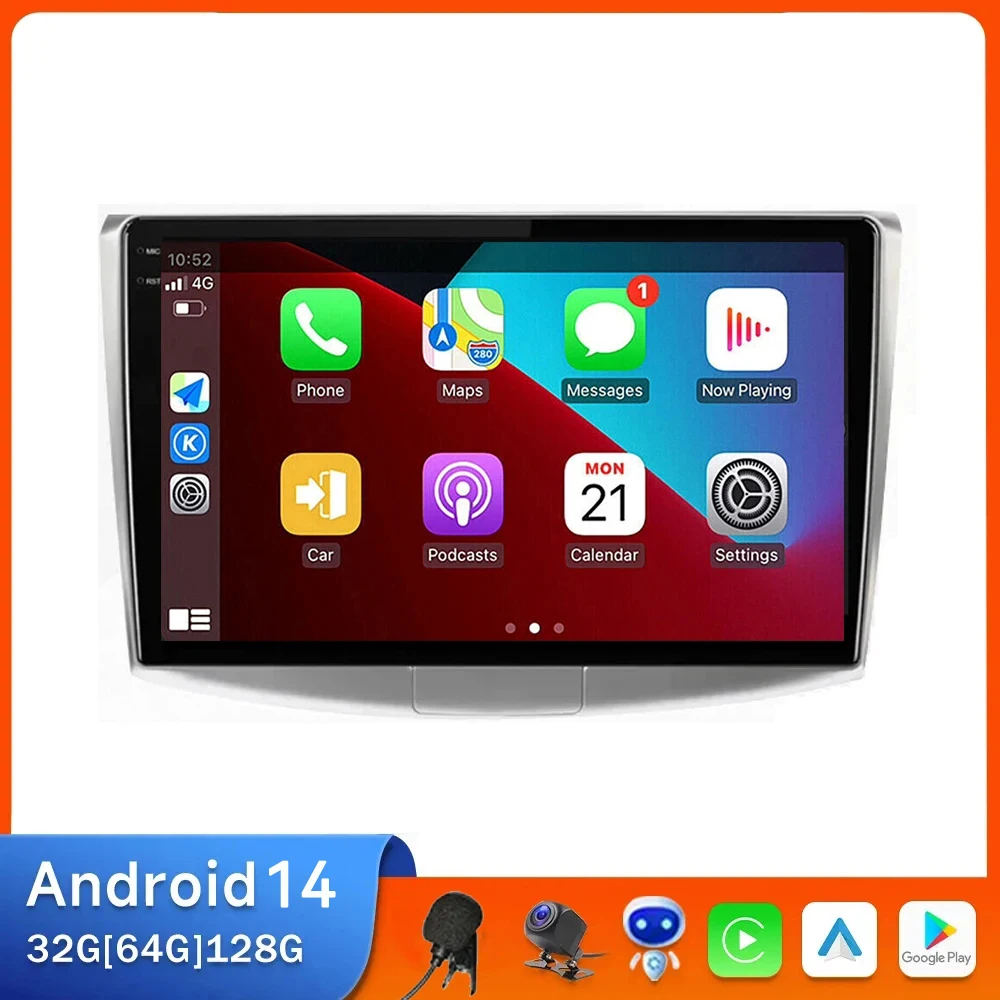 

Android 14 Car Radio for Vw Volkswagen Passat B7 2010-2015 Multimedia Player GPS Navi Stereo 4G BT WIFI Carplay 2din Head Unit