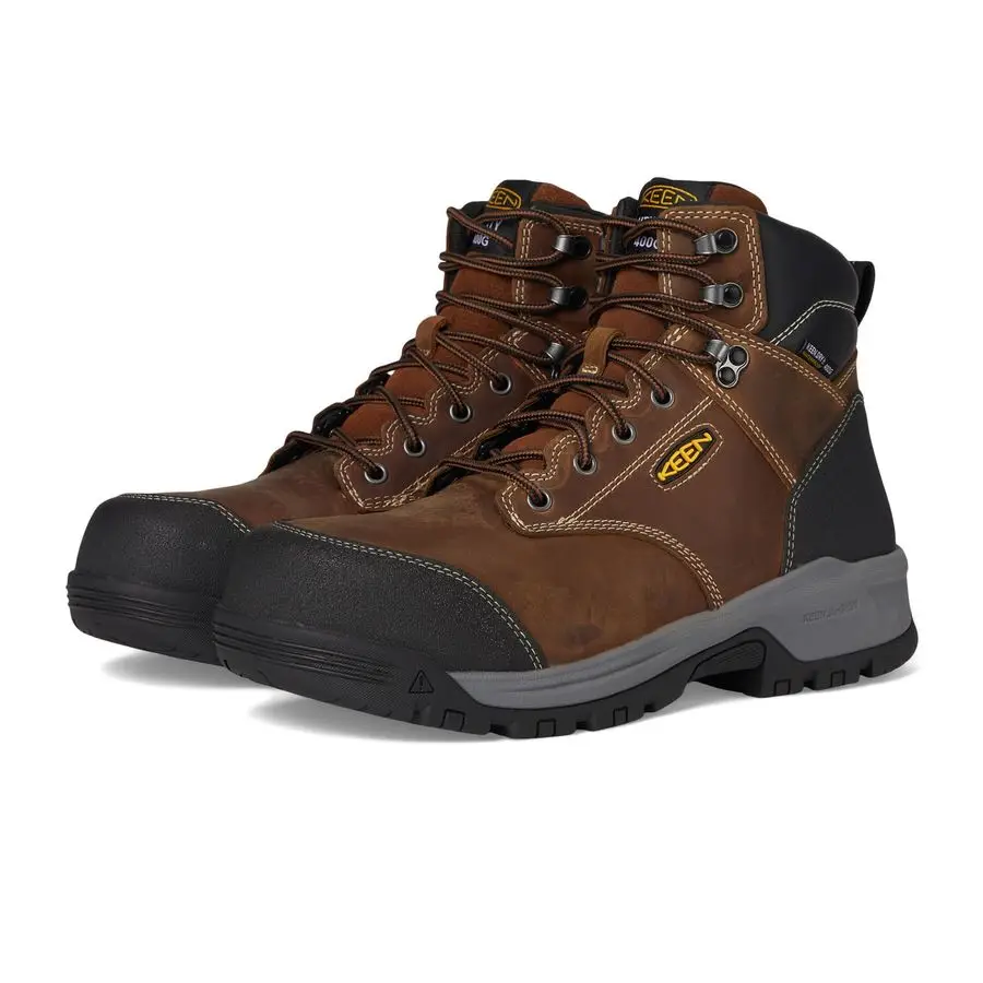 Bottes de travail isolées imperméables à bout composite Evanston Utility pour hommes