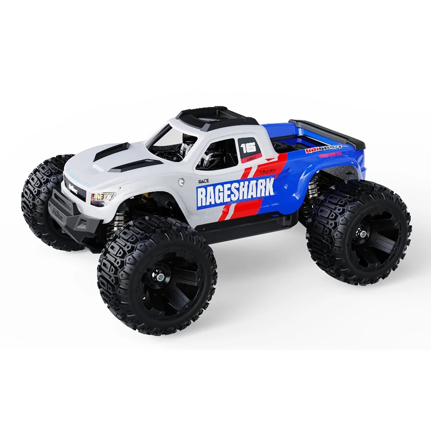 

Toys UdiRC UD1611 1/16 RTR 4x4 Radio Controlled Car All Terrain Model RC Off-Road Cars Brushed Motor ESC Light System Vehicle
