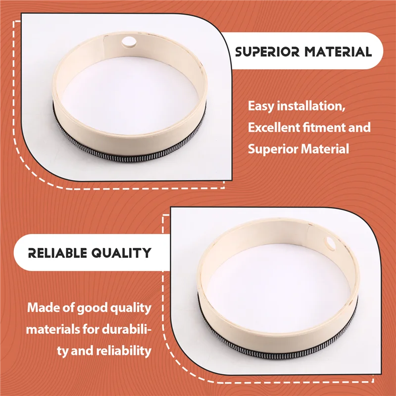 

A79E-8Inch Hand Held Drum Tambourine Drum Metal Jingles Percussion Musical Instrument For KTV Party Games