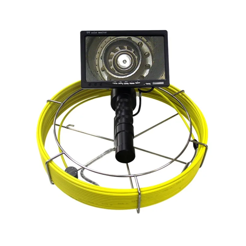 

[2026]HD Drain And Sewer Borescope System With Distance Meter And Durable Waterproof Lens