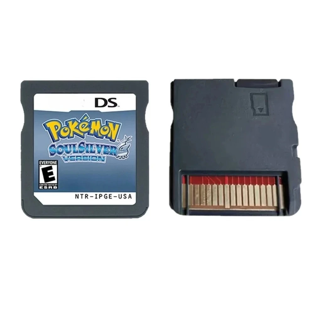 ESP USA NOE Pokémon Schwarz und Weiß 1 2 Schwarz und Weiß SoulSilver HeartGold DS NDS 3DS Videospiel-Kassette
