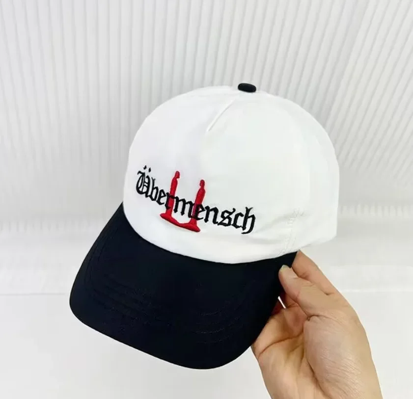 KPOP G-DRAGON  Ubermensch Baseball Cap Concert Embroidered Duckbill Cap Hat GD FANS Gifts