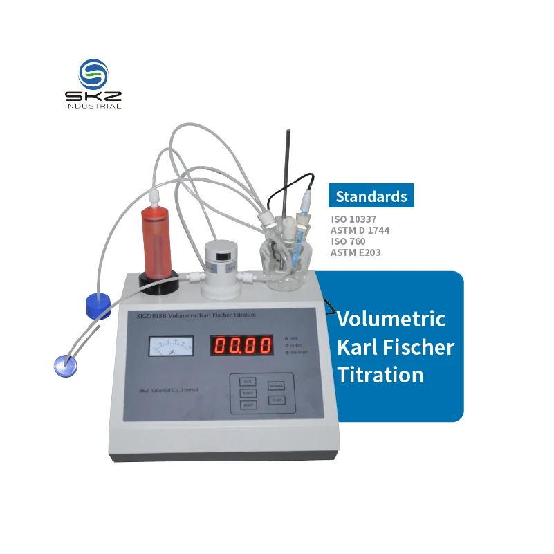 SKZ1018B ASTM D 1744 Volumetric method Karl Fischer titration