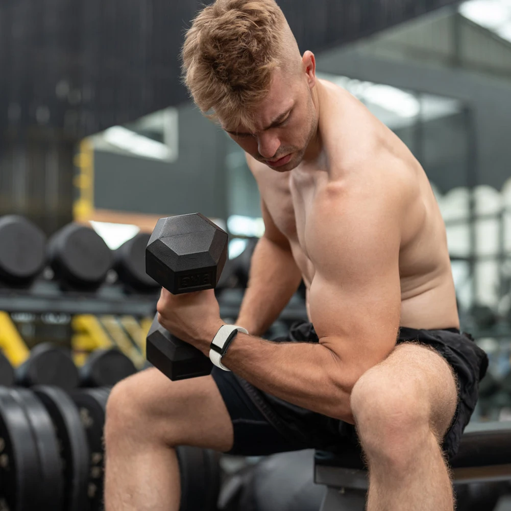 حزام نايلون للياقة البدنية قابل للتنفس، حزام تتبع اللياقة البدنية المحمول، ساعة ذكية قابلة للتعديل، حزام قابل للتمدد لسوار Whoop 4.0