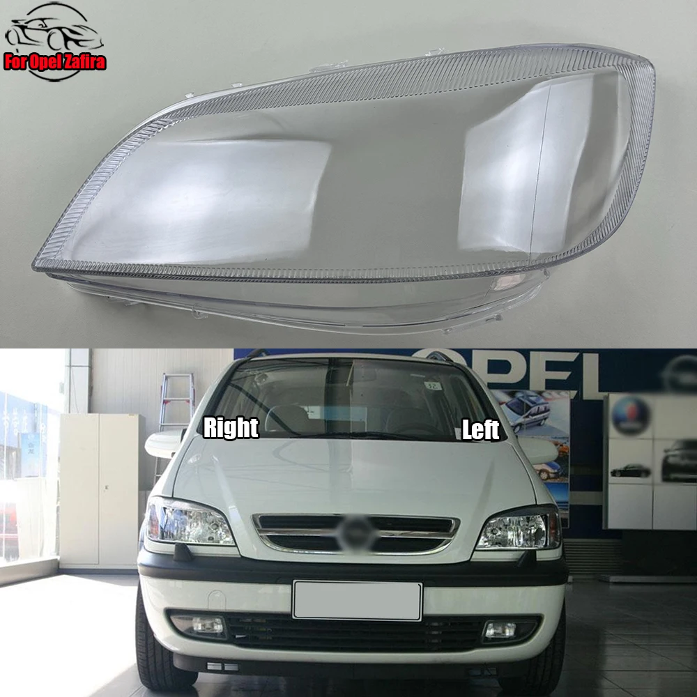 

For Opel Zafira Front Headlamp Cover Transparent Mask Head Lamp Headlight Shell Lens Replace Original Lampshade Plexiglass