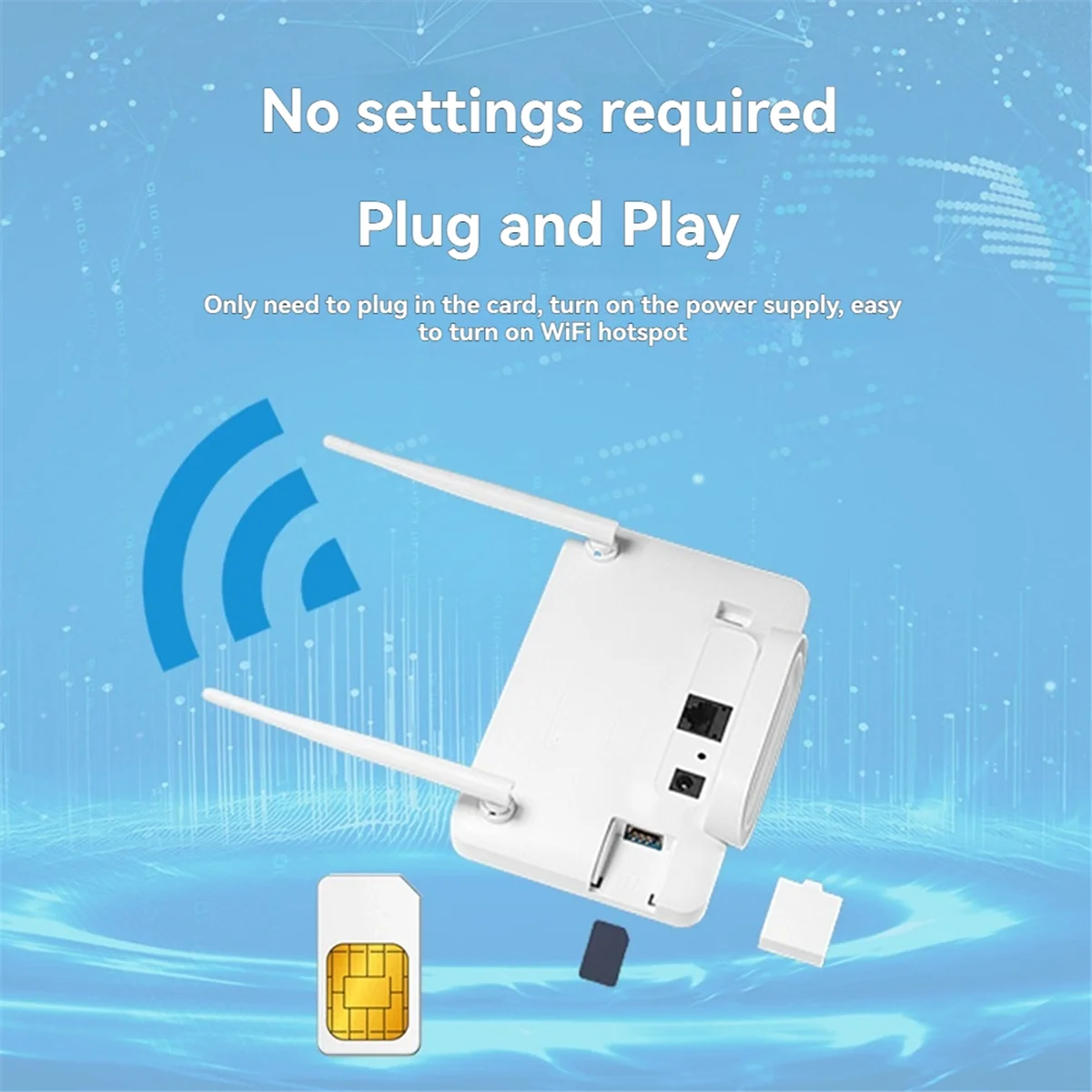 

НОВЫЙ модем маршрутизатора 4G LTE CPE, 300 Мбит/с, внешняя антенна с беспроводной точкой доступа и слотом для SIM-карты для дома, путешествий, работы, вилка европейского стандарта