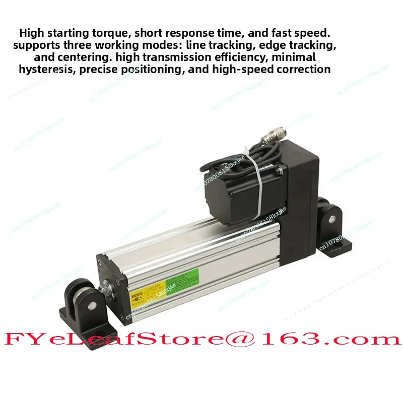 EPC-A10 Servo Edge Position Control System Ultrasonic Sensor High Precision Analog DC Devlation Correction Controller Stroke 200