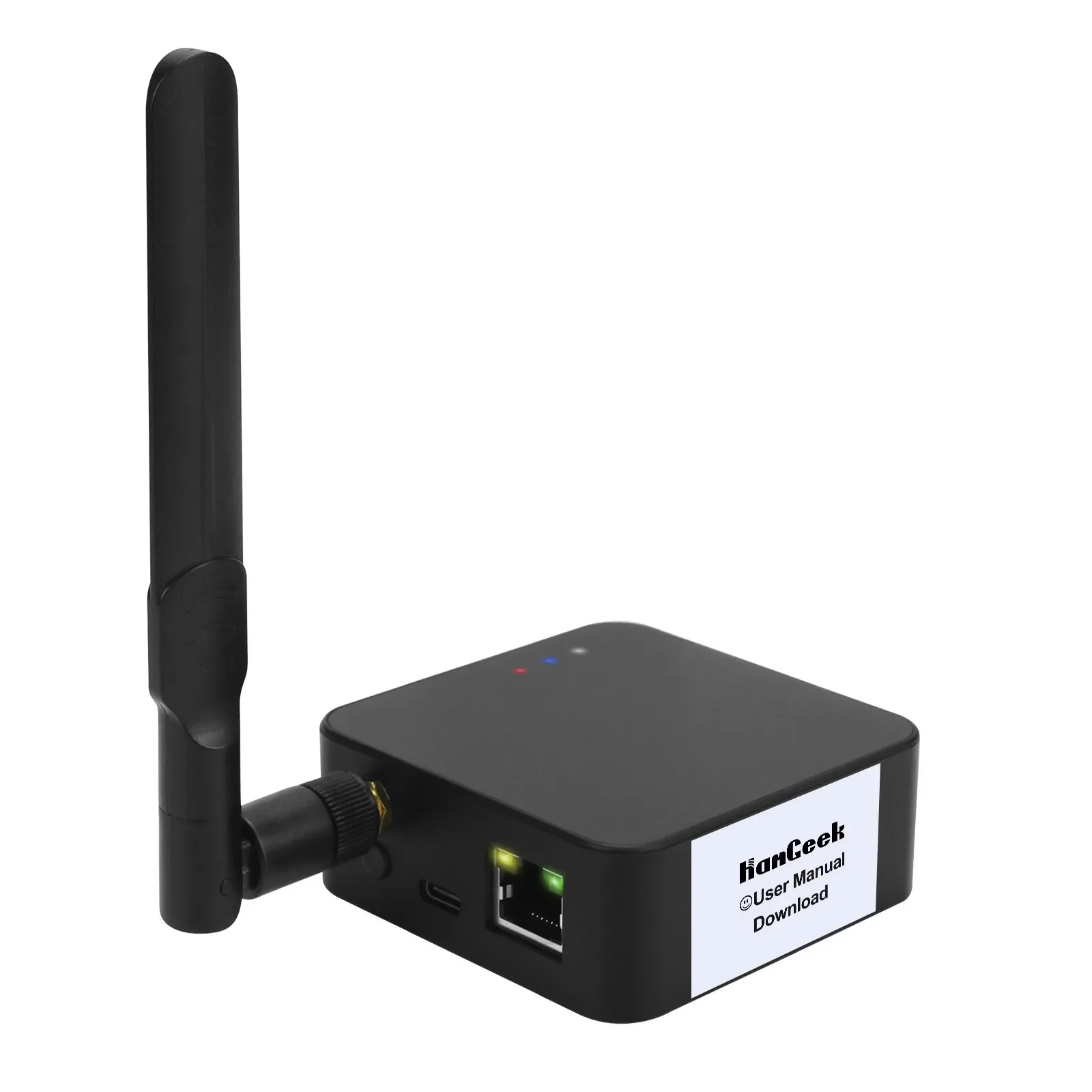 

HamGeek HMG-01 Plus POE Black Universal ZigBee Gateway ZigBee Coordinator without USB Data Cable