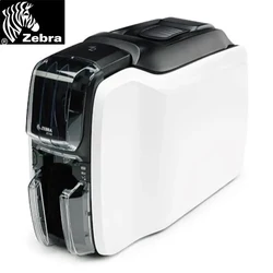 Original Zebra ZC100 Single-sided Printer PVC Plastic ID Card Printer 300 DPI