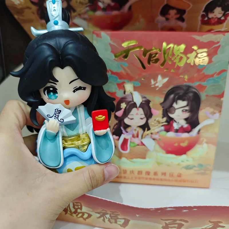 New Mystery Box Heaven Official Blessing Lucky To Meet You Blind Box Hua Cheng Xie Lian Doll Model Figures Ornament Kid Toy Gift