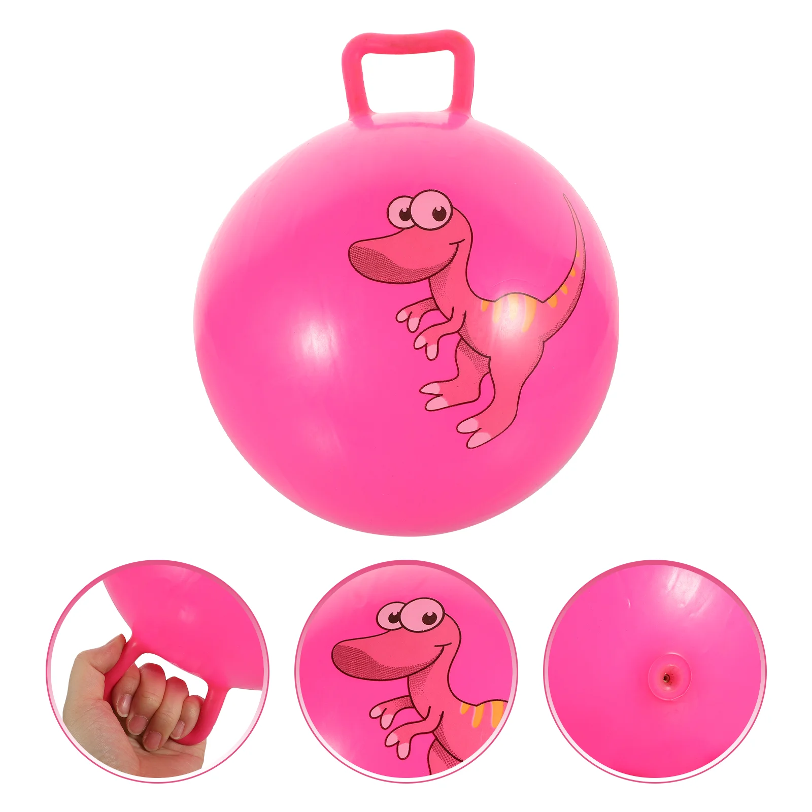 

Sit Bounce Ball Kids Bouncing with Handle Ride on Bouncy Toy Hop Space Toys Jumping Children Inflatable Elastic Boys