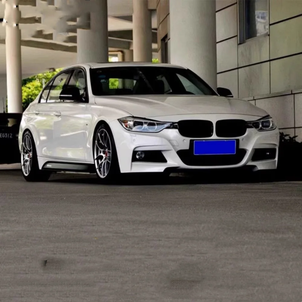 Kit sin pintar para BMW Serie 3 F30 F35 rejilla de parachoques trasero delantero modificado falda lateral labio trasero