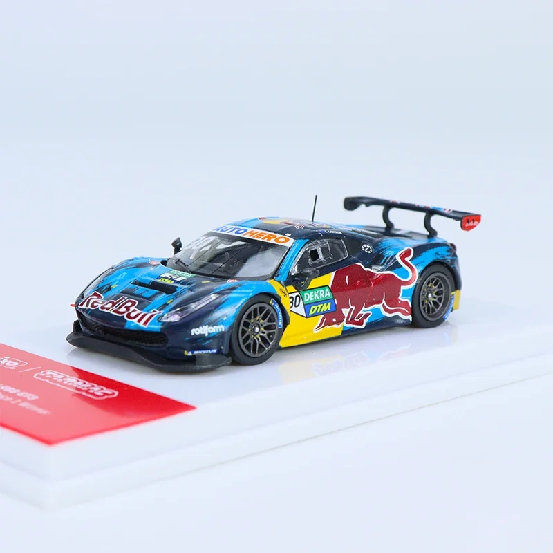 Véhicule en alliage moulé sous pression, Tarmac nous-mêmes, 1:64, modèle de voiture 488 GT3 DTM, Monza Race 1, véhicule veam Lawson, revêtement RedBull, gagnant, 2021