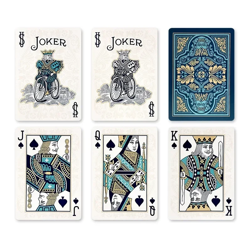 Bicycle Sea King Playing Cards USPCC Collectable Deck Card Game Close Up Magic Trick Magia Magie Magicians Prop Accessory