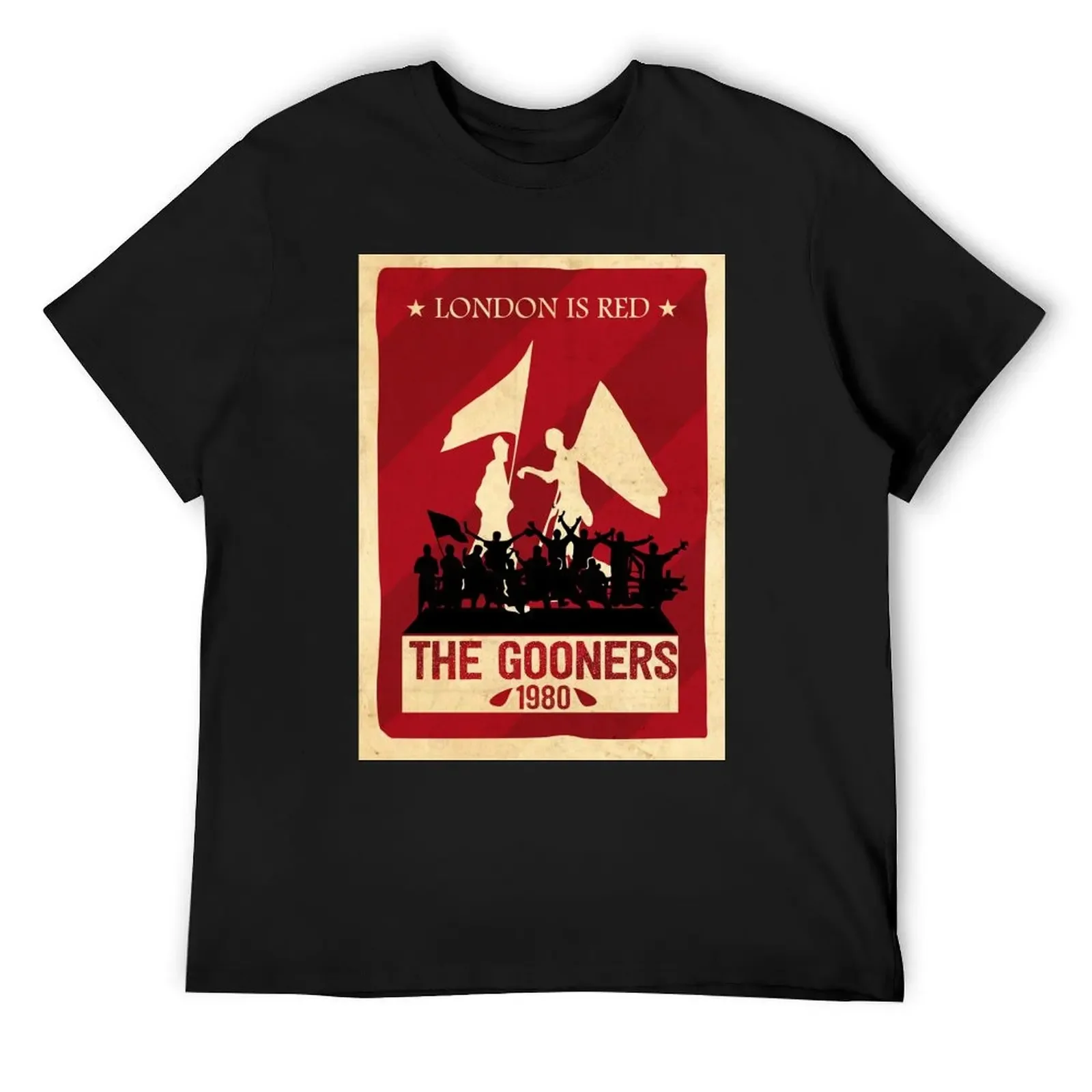 

The Gooners - Arsenal T-Shirt graphics anime clothes Funny t-shirts plain white t shirts men
