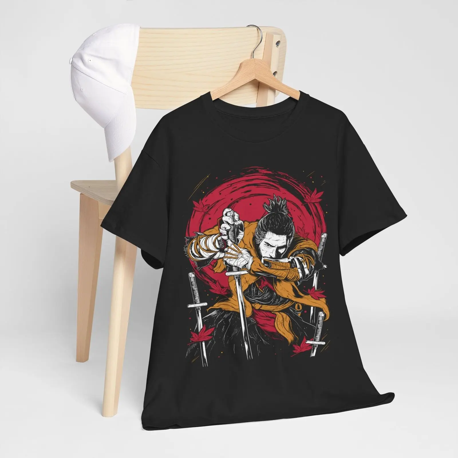 Samurai Champloo T-Shirt Manga Anime Walk Mugen Jin Fuu Kasumi Shirt All Size