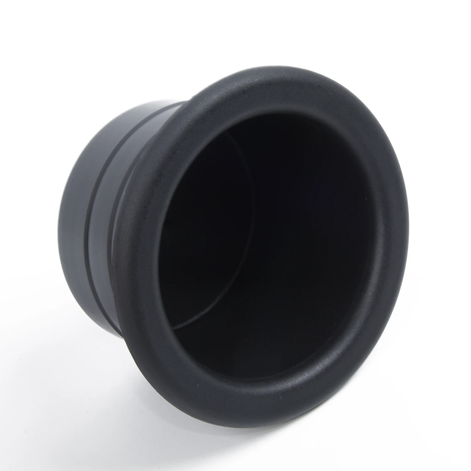 Plastic Black Cup Water Drink Holder for RV Car Marine Boat Trailer, Easy to Install and Clean, Perfect for Various Applications