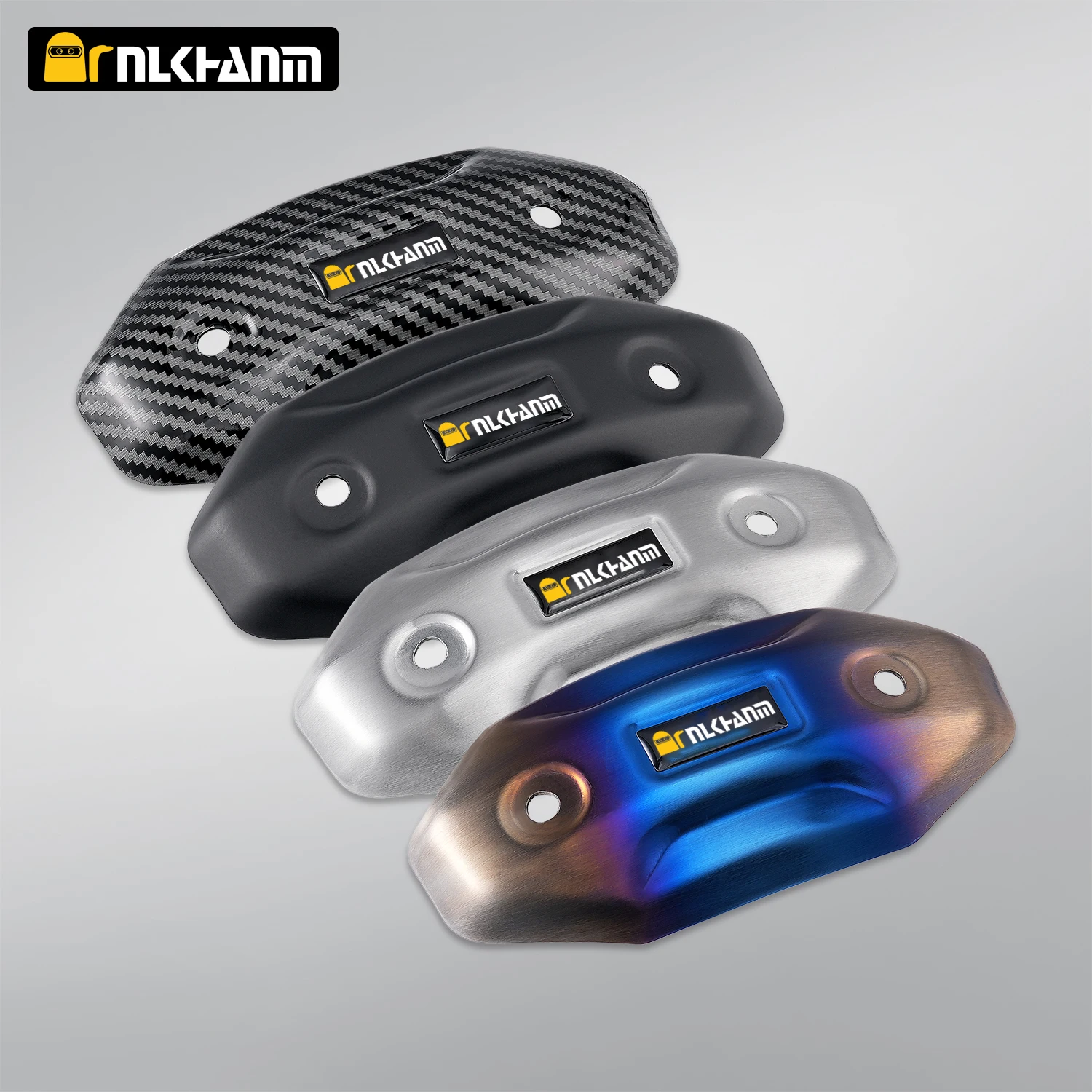 

Motorcycle Exhaust Pipe Heat-resistant Cover Anti-scalding Cover Heat Shield Pipe Cover SC Stickers