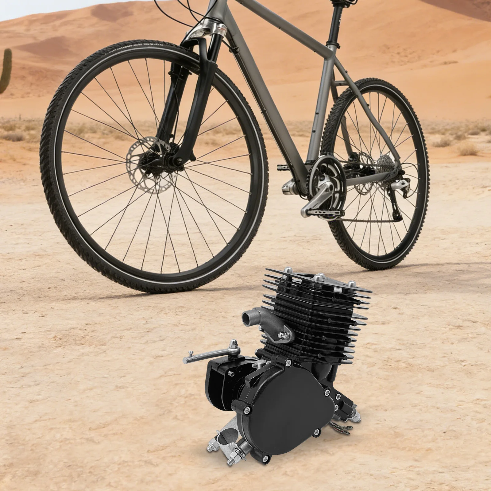 

Комплект 2-тактного велосипедного двигателя 110 куб. см, 1,65 л.с., одноцилиндровый, с системой зажигания CDI, для велосипедов с колесами 26-28 дюймов