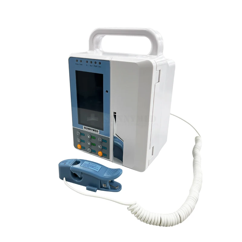 SY-G076-1_vet Clear Display Volumetric Automatic Veterinary Infusion Pump With Heating Function Portable Infusion Pump