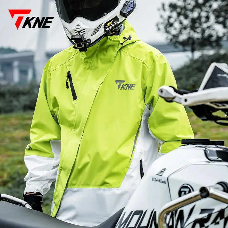

HOT Electric Bike Raincoat Rain Pants Split Set Takeaway Riding Waterproof Rain Suit Motorcycle Rider Full Body Rainproof