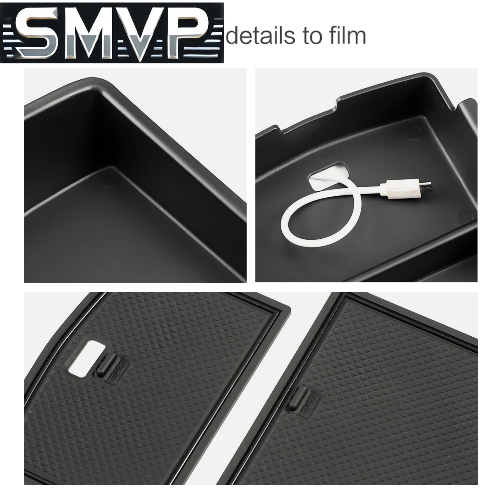 Fit For VW ID.6 ID6 X Crozz ID6X Central Armrest Storage Box Center Console Tray Organizer Accessories Tidying