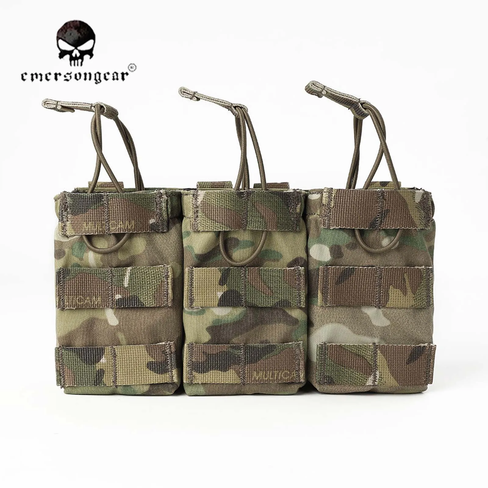 EmersonGear Bolsa portacargadores triple abierta 7.62mm nailon - imagen 3