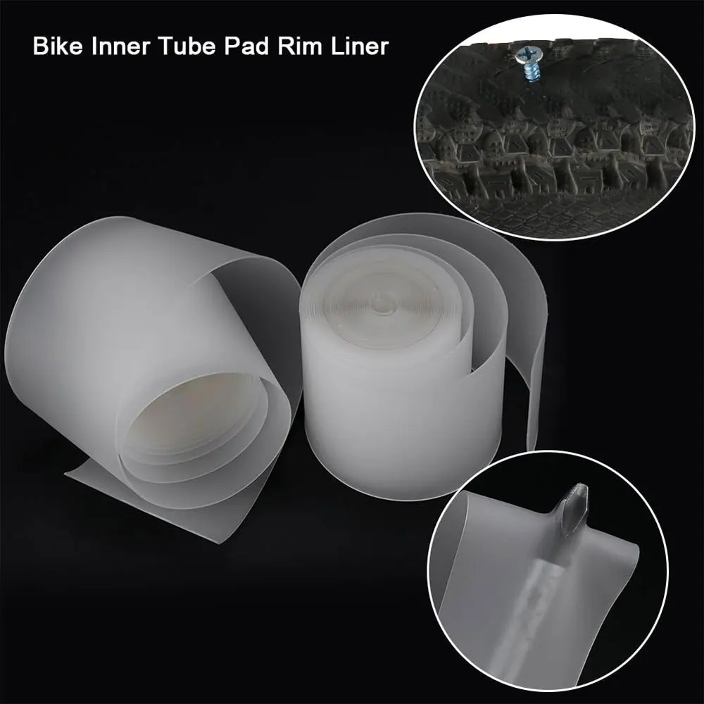 2PCS 26'' 29 Inch Bicycle Tire Liner Puncture Proof Belt Protection Pad Cycling Protector Tape for Mountain Road Bike