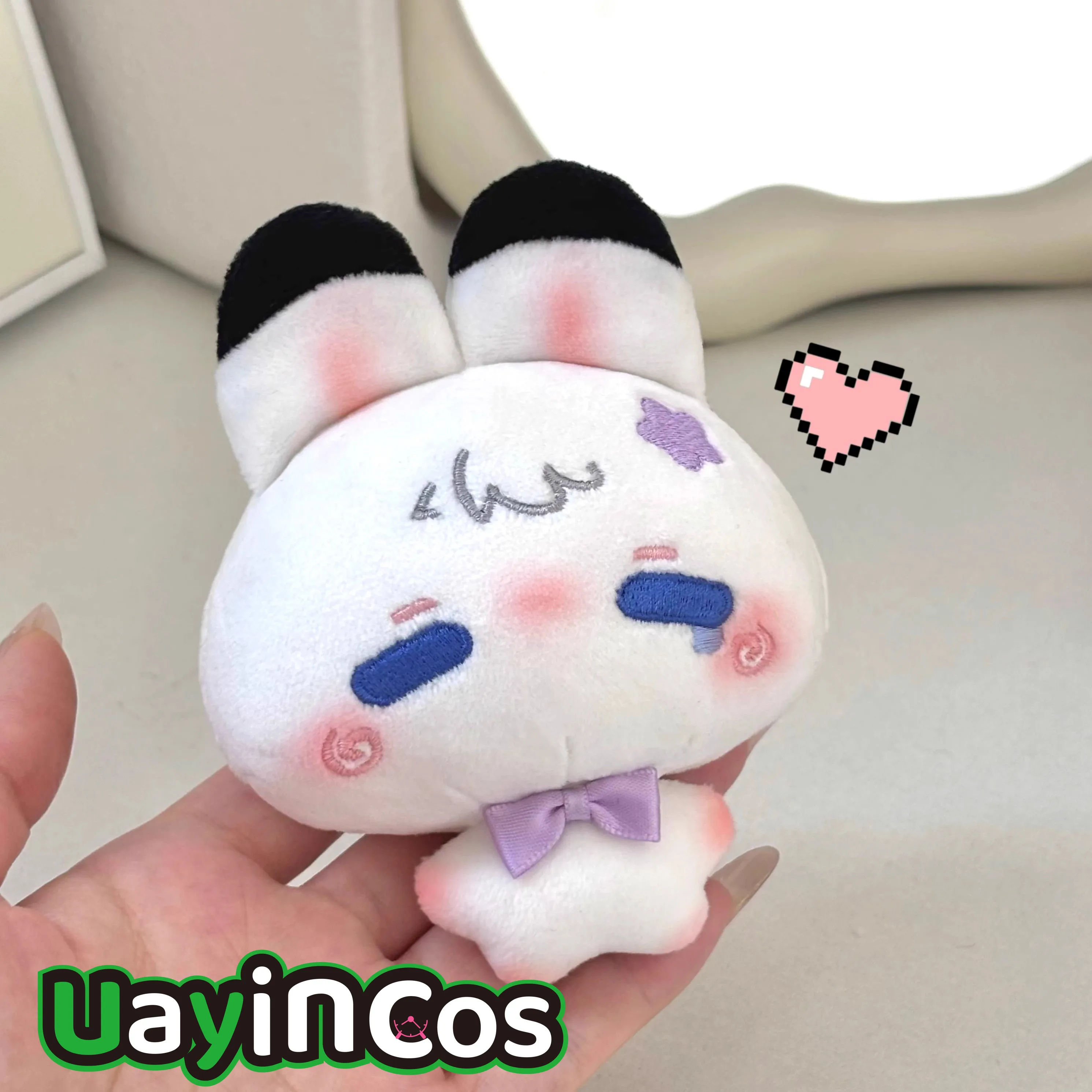 

10cm Love and Deepspace Sylus Caleb Xavier Rafayel Zayne Stuffed Plushies Doll Clothes Keychain Bag Anime Toy Kids Halloween Gi