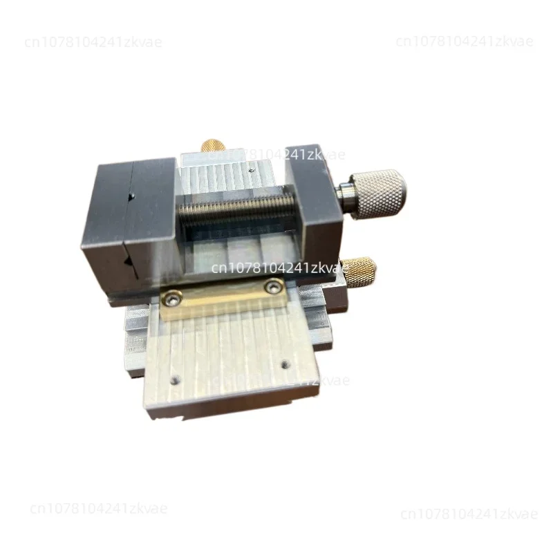 High Precision Manual XY Cross Slide Table Lead Screw Driven Flat Vise for Precision Positioning Machining